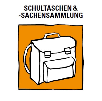 piktogramm Schultasche